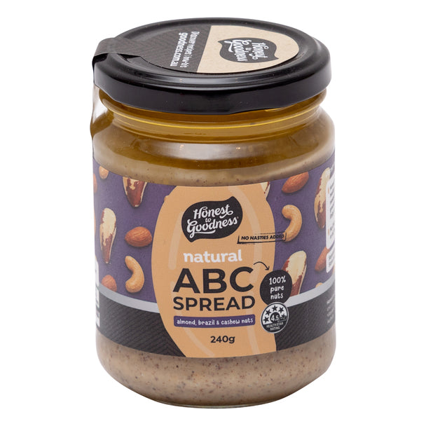 ABC Spread Almond, Brazil & Cashew 240g