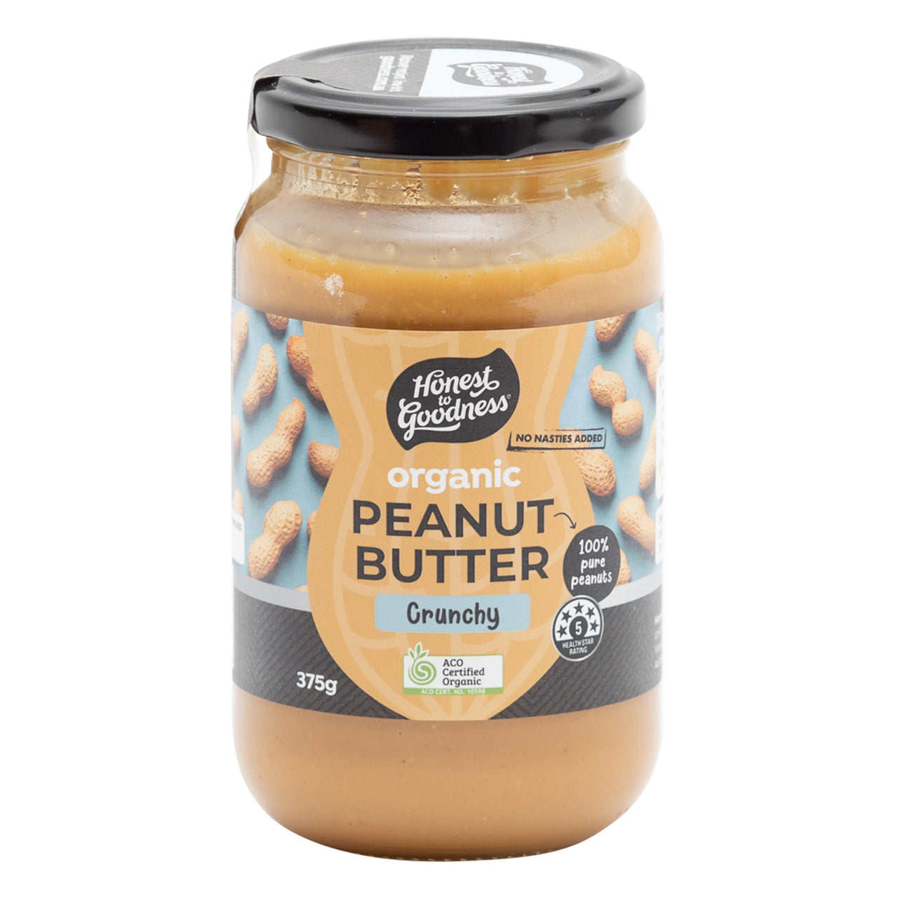 Organic Peanut Butter - Crunchy