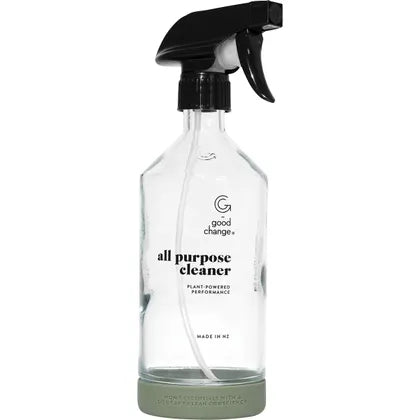 All Purpose Cleaner Glass Bottle with Spray Trigger 500ml - Good Change