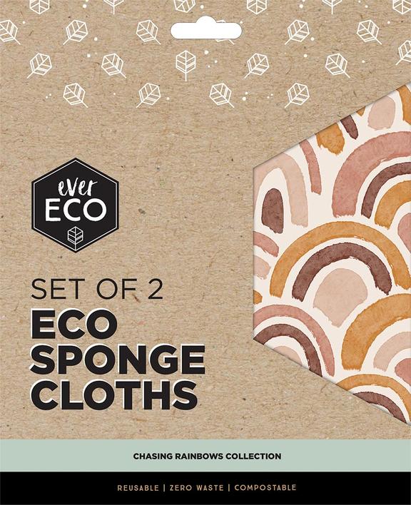 Ever Eco Sponge Cloth - 2pack
