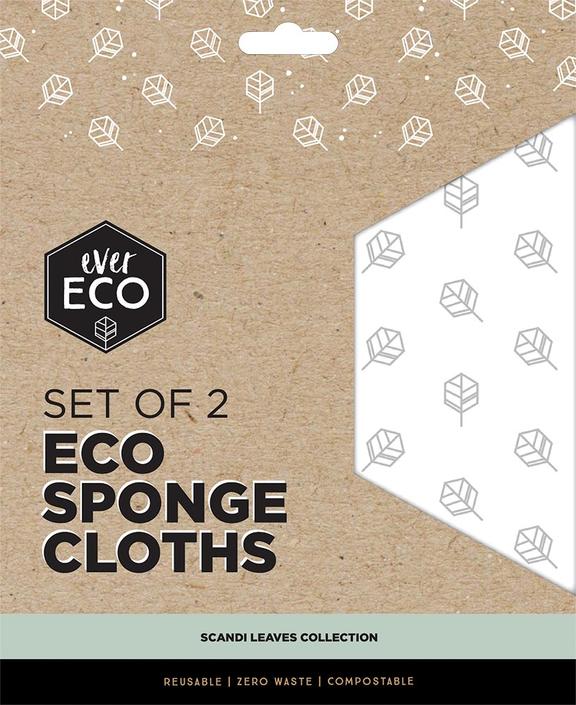 Ever Eco Sponge Cloth - 2pack
