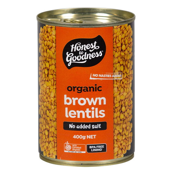 Brown Lentils 400ml - Organic