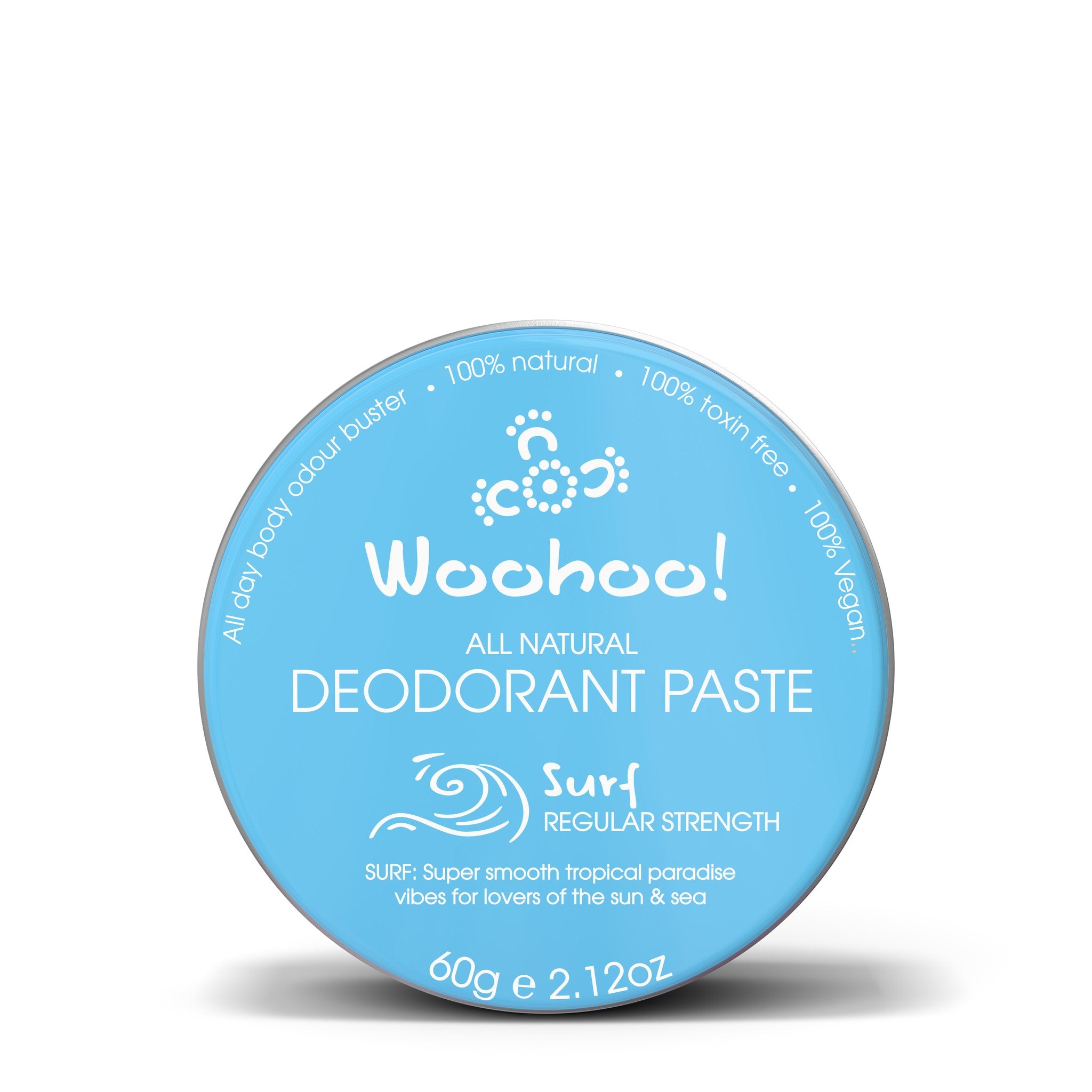 Woohoo Deodorant & Anti-Chafe Stick 60g - Surf