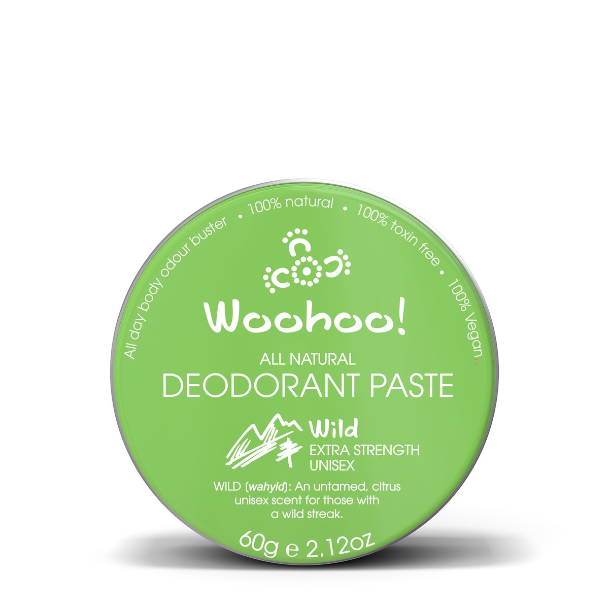 Woohoo Deodorant & Anti-Chafe Stick 60g - Wild